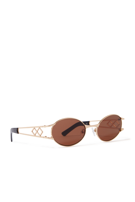 Carrie Round Sunglasses